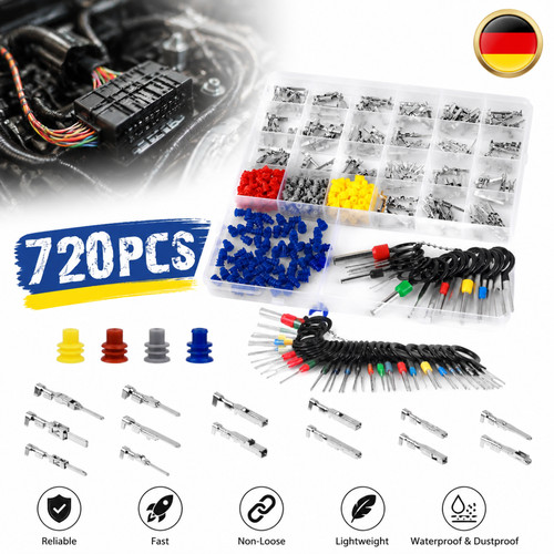 720pcs verbinder klemme draht - 720pcs,