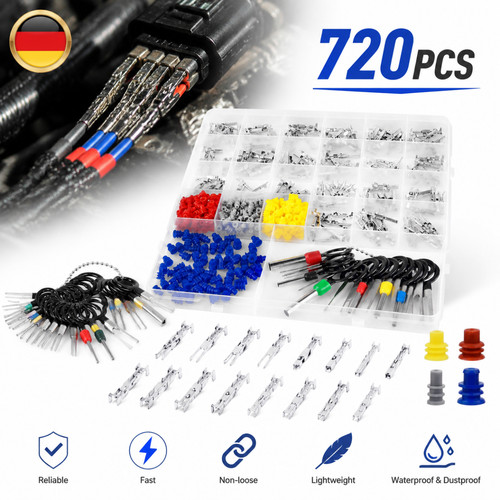 720pcs elektro stecker - elektro,